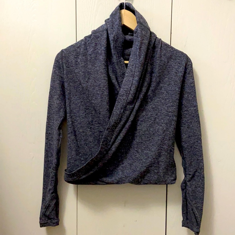 Ivivva Grey Marled Four Count Shrug